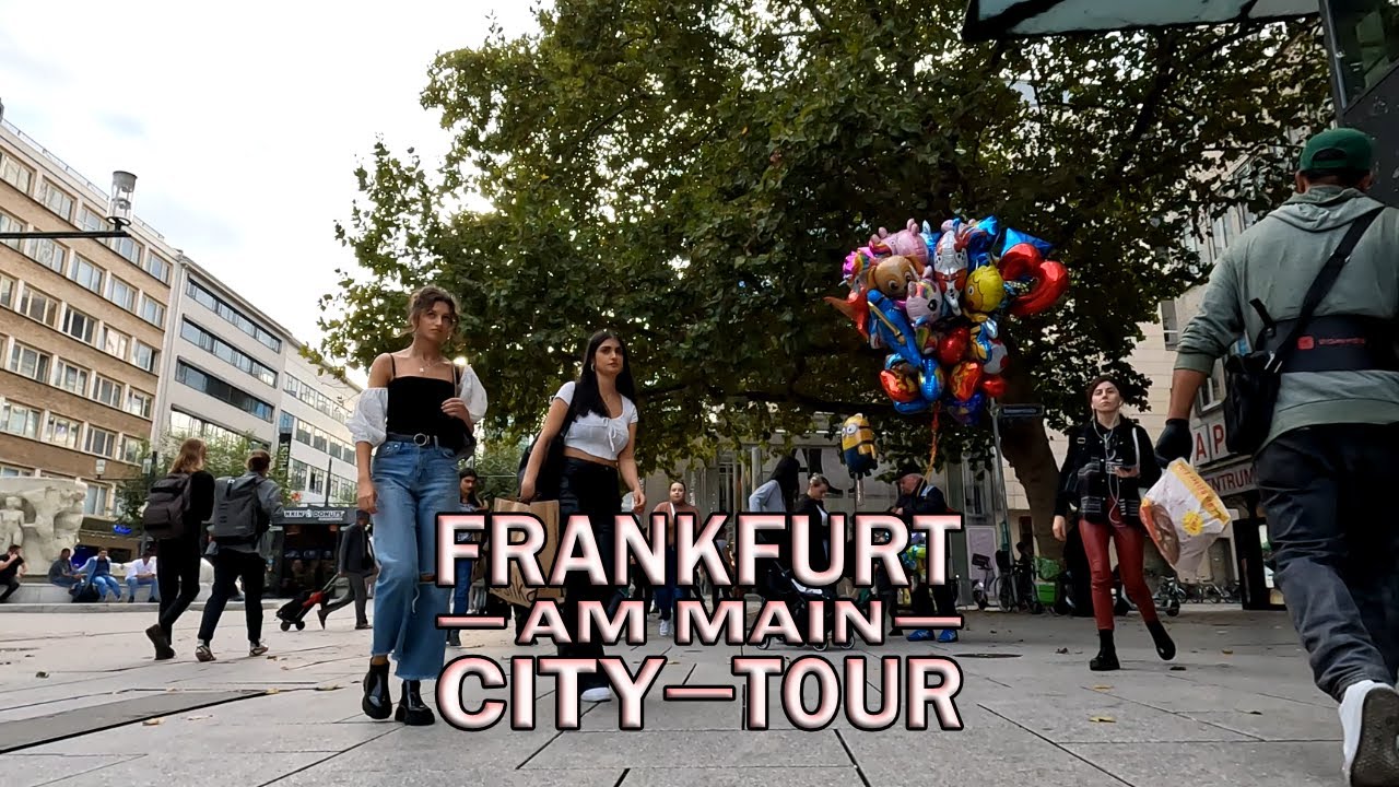 Frankfurt am Main, Germany, 4K, Skyline, Streets, People, Fashion, Travel Guide, City Tour, #11.2